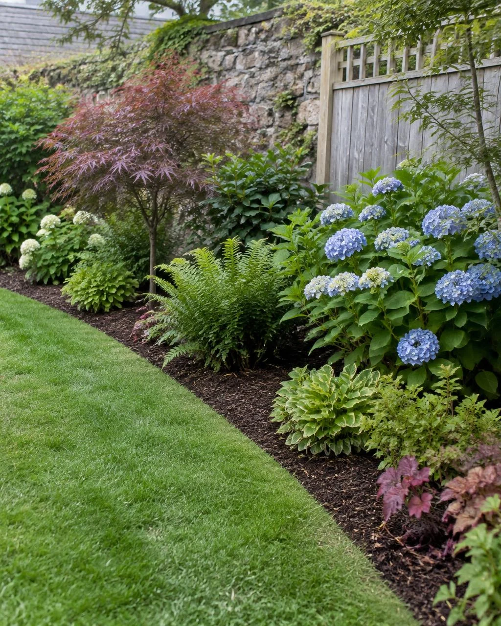 Overgrown Cornish garden being brought back to a manageable state